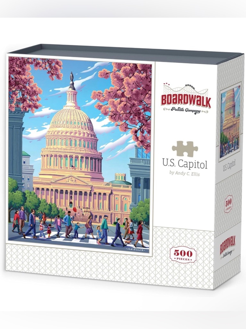 Boardwalk U.S. Capitol 500-Piece Jigsaw Puzzle